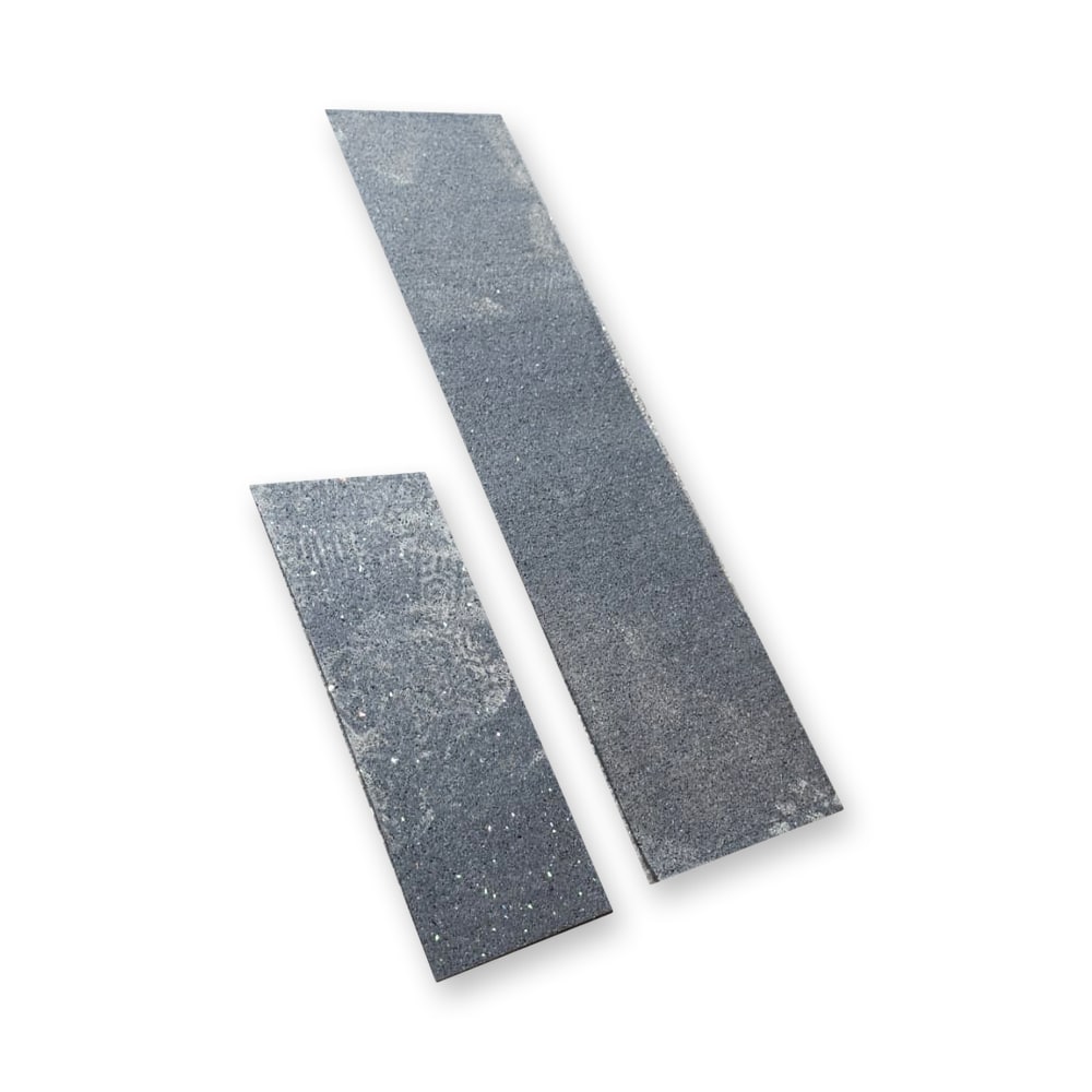 Antirutschmatten aus Gummi in zwei Grössen (40 × 15 cm und 80 × 20 cm)